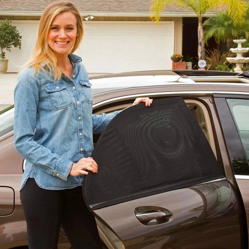 Tela De Proteção Solar Janela do Carro - Compatível com todos os Carros